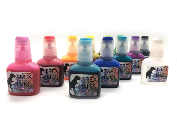 How The T-Rex Alcohol Ink Starter Colors Got Their Name