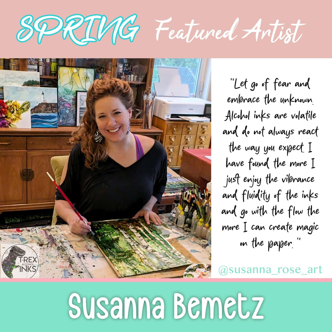 Spring Featured Artist: Susanna Bemetz