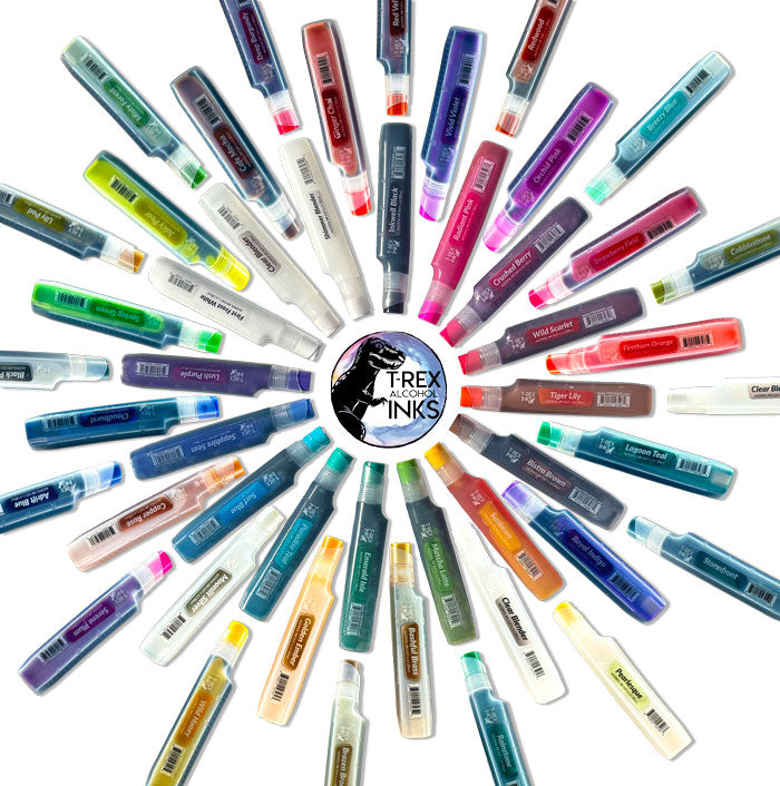 Alcohol Ink Art Supplies for Painting With Alcohol Inks | T-Rex Inks