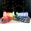 Sparkling Shimmer Alcohol Ink 12 Bottle Set With Clear Shimmer Blender